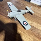 USN Grumman F-4F Wildcat VF-41 Squadron 41-F-8 Desk WW2 Model 1/32 SC Airplane