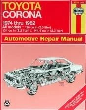 Toyota Corona (74-82) Repair Manual Haynes Repair Manuals