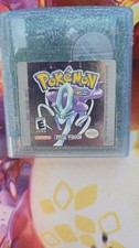 Pokemon: Crystal Version (Game Boy Color, 2001) TESTED AND WORKING