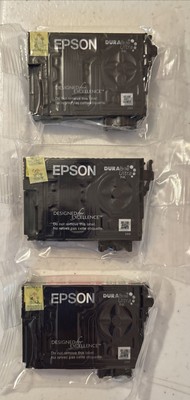 Epson 200 Genuine Color Ink Cartridges 3 Pkg T200520 Black Magenta Yellow NEW