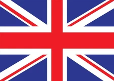 United Kingdom flag sticker weatherproof bumper vinyl decal