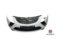 Opel Zafira C Stoßstange Vorne Frontschürze Vorfacelft PDC SRA Z40R Schneeweiß