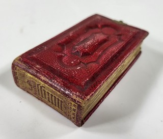 Antique 1867 Miniature Photo Album 28 Gem Tintypes w ID Civil War Gen FP Blair