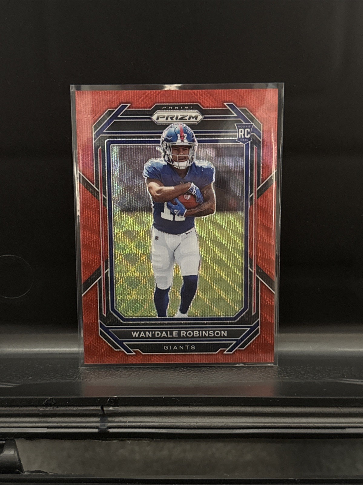 2022 Panini Prizm - Rookies Wan'Dale Robinson #315 Red Wave Prizm /149 (RC)