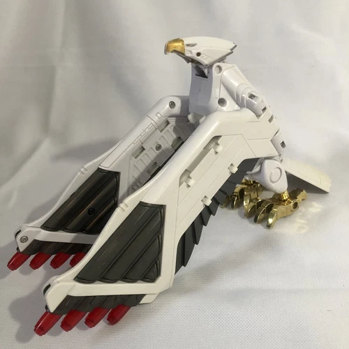 复古 1995 万代 Mighty Morphin Power Rangers 白色游侠 Legacy FalconZord 17 英寸 - 第 24 张/共 24 张