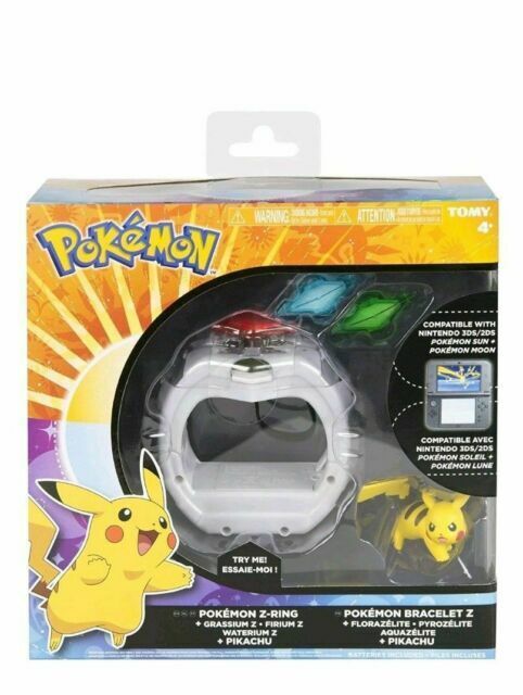 TOMY Pokémon Z Ring and Pikachu Figure ( T19202D) for sale online