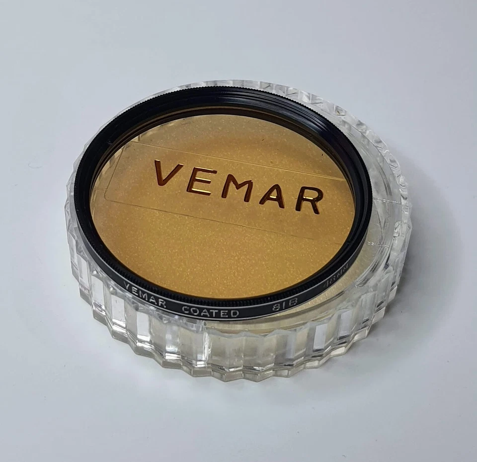 Genuine Vemar 48mm 81B 81-B 81 B Color Conversion Glass Lens Filter Japan 48 mm - Image 2 of 4