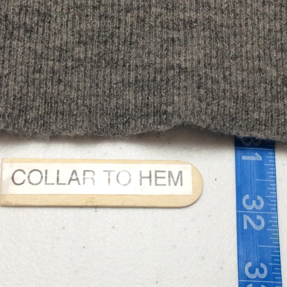 Suéter de lana de cordero vintage para mujer S gris con cuentas suéter de Irene Leung Foto 4 de 4