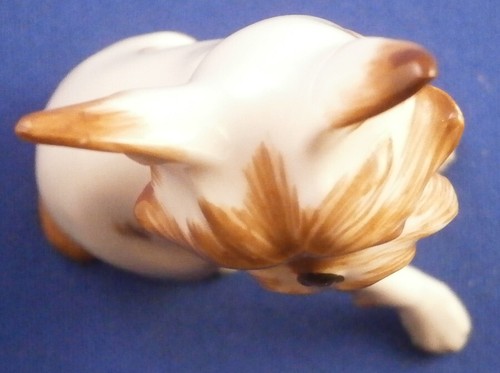 Cute Augarten Porcelain Dog Figurine Figure Porzellan Hund Figur Vienna Wien - Picture 7 of 9