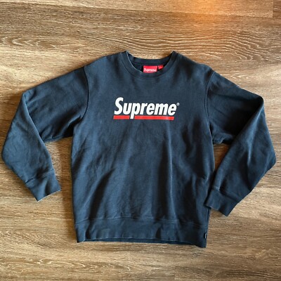 Supreme Underline Crewneck シュプリーム Supreme Pink Underline
