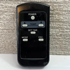 HOMEO2T Ceramic Blower REMOTE ONLY Black WORKS EUC