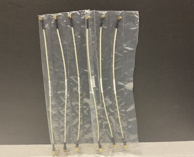 Richardson Microwave 12  Jumper SMP (f) RA to SMA (m) RA GOLD Qty 6