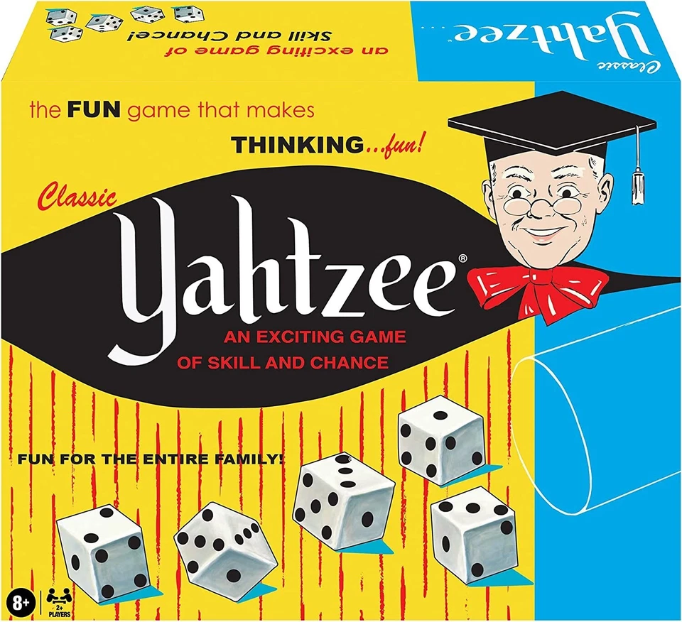 Yahtzee Juego de Dados Clásico - Noche de Juego Familiar Niños 8+ y Adultos Foto 2 de 4