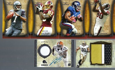 2012 Ahmad Bradshaw Topps 5 Star SP #D 76/129 Xtra ThickCardStock