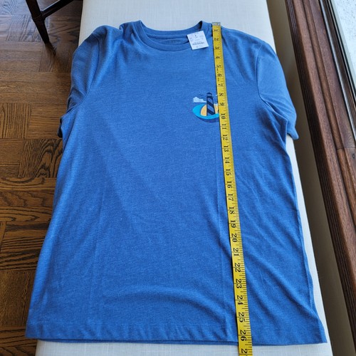 New! J.Crew Mens sz Small S Martha's Vineyard lighthouse t-shirt NWT AV122 - Picture 7 of 9