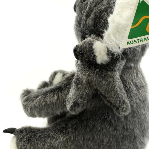 Australia Made Koala Joey Joey's Soft Stuffed Long Fur Plush Toy Native Animal - Picture 6 of 9