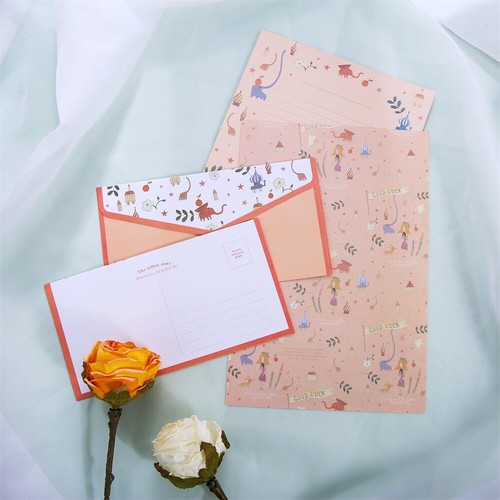 6Pcs Letter Papers & 3Pcs Envelopes Set for Personal Letter Mail Announcements - Picture 27 of 38