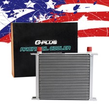 30 Row An-10 An Universal Aluminum Engine Transmission Racing Oil Cooler Usa