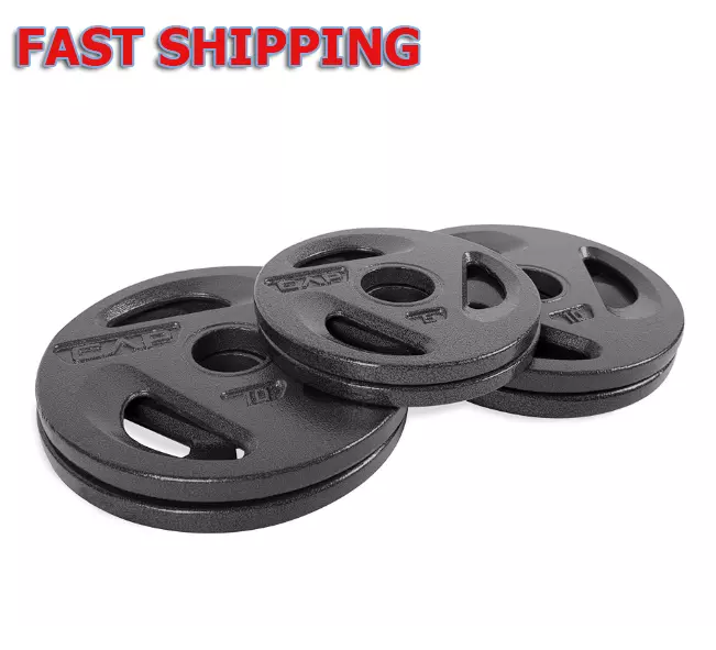 Cap barbell grip outlet plate olympic weight set