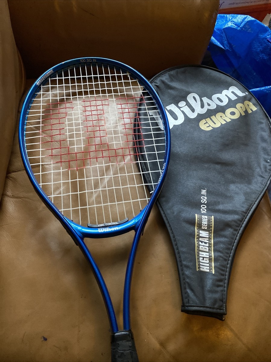 Raquete De Tenis Vintage Wilson High Beam (leia O Texto) | MercadoLivre