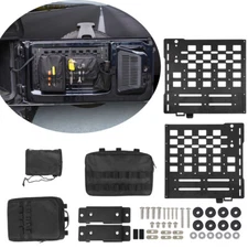 Tailgate Storage Panel w/3 Storage Bags For Ford Bronco 2021-2024 2/4 Doors