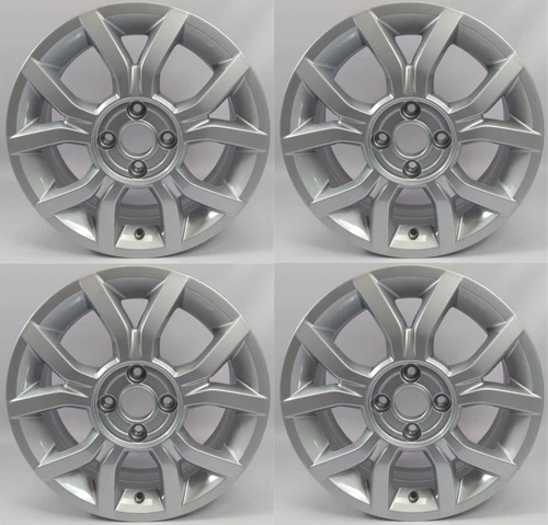 GENUINE VW UP 15” Alloy Wheels Set Waffle X4 Alloys - Picture 1 of 9