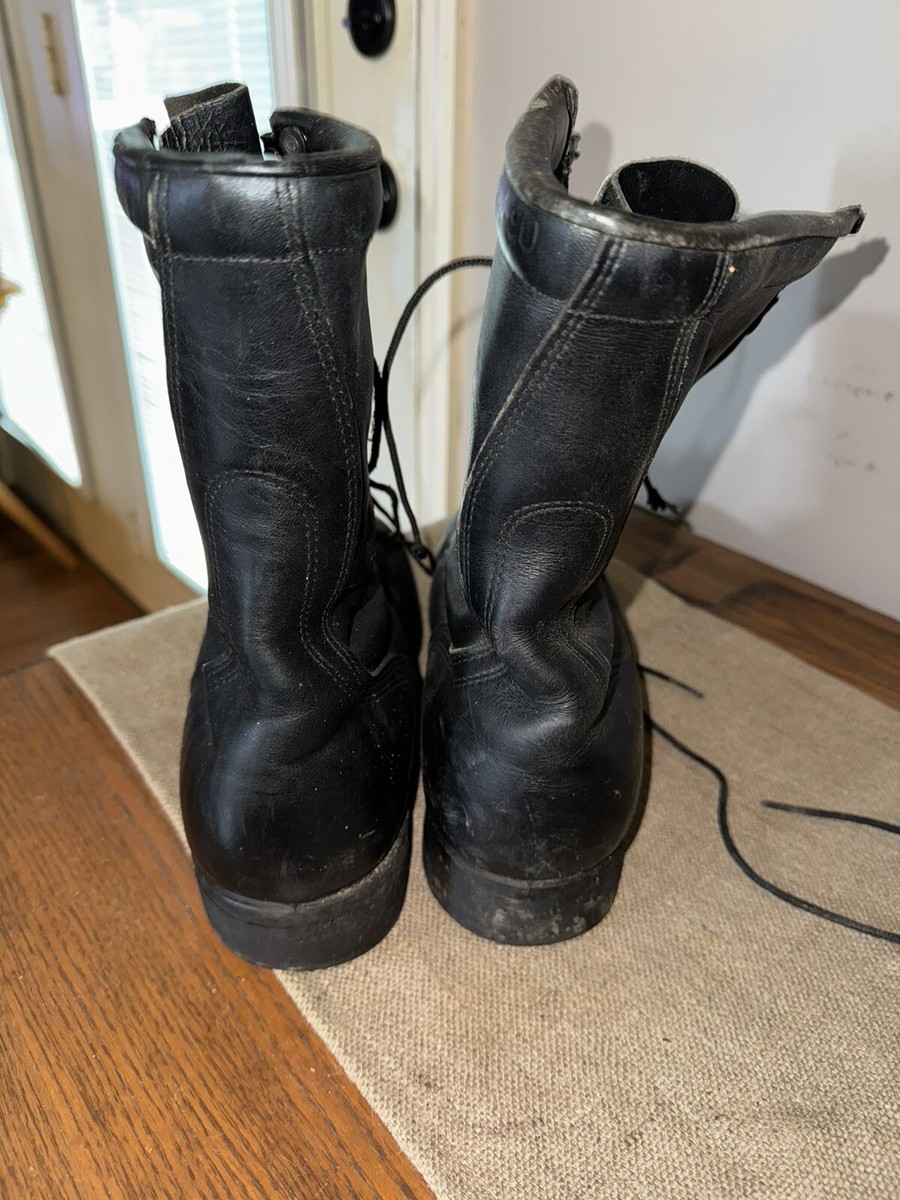 Vintage 1997 Combat Boots Men Black US Army Military 9 1/2 Vintage 1997 Combat Boots Men Black US Army Military 9 1/2