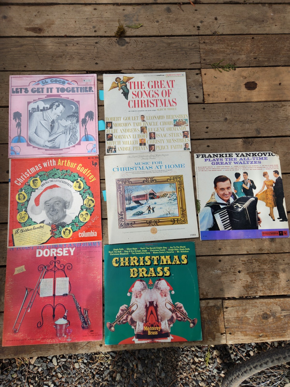 Vintage Vinyl Records Lot Of 7-image