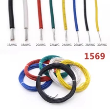 UL1569 16~30AWG Tinned Copper Stranded Wire Electronic Device Connection Cable