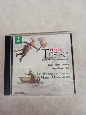 HANDEL TESEO -EXTRAITS/HIGHLIGHTS-LES MUSICIENS DU LOUVRE-MARC MINKOWSKI