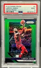 2018 Panini Prizm LeBron James PSA 9 MINT Los Angeles Lakers Green Prizm Card #6