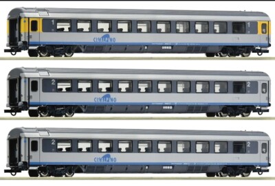 Roco Cisalpino Passenger Car Set 1 6200032 HO Scale DC