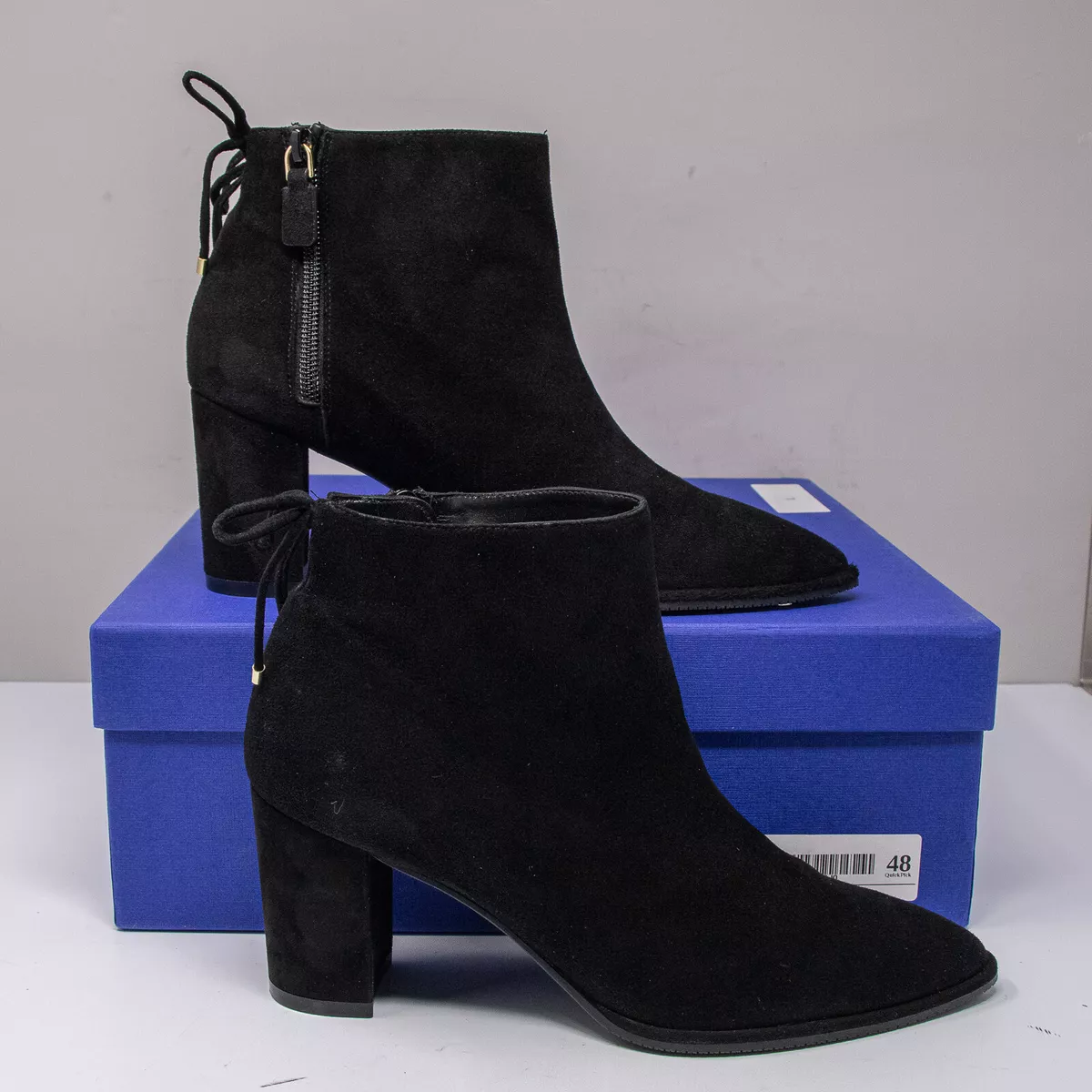 Stuart weitzman solo suede top booties