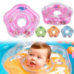 Newborn Infant Inflatable Baby Swimming Neck Float Ring Bath Circle Toys Safety | eBay
