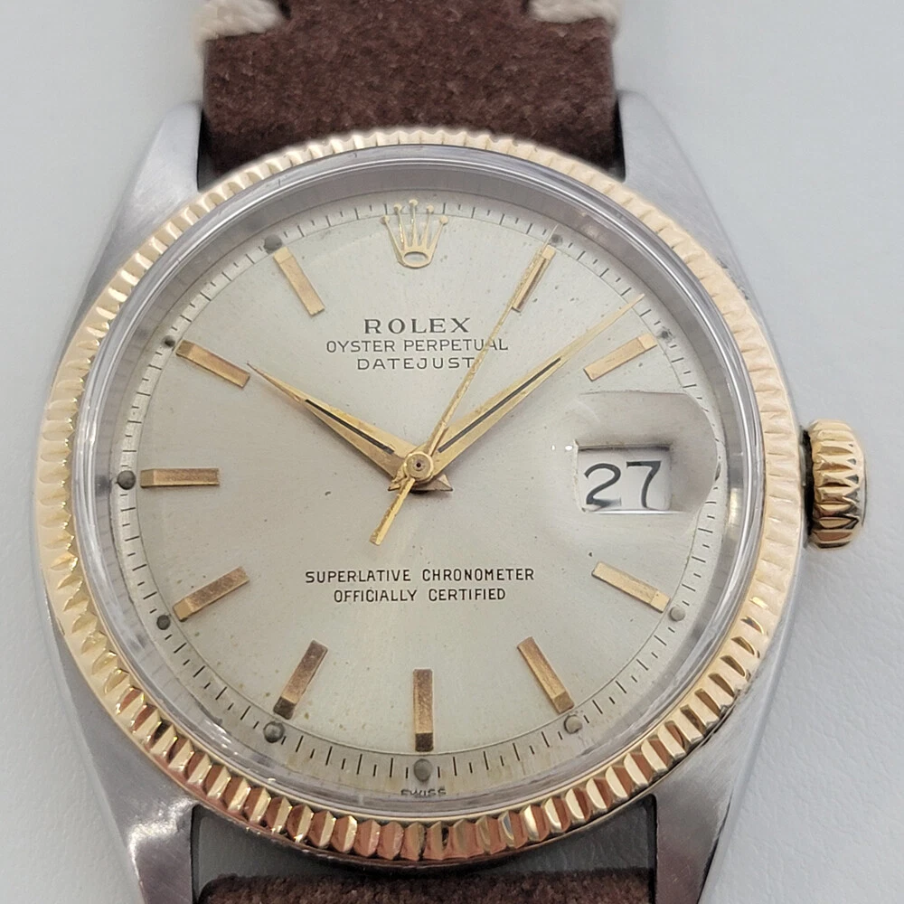 Rolex 1960s men's datejust clearance watch