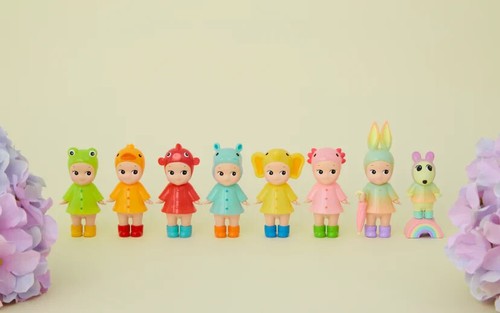 Sonny Angel mini figure I LOVE RAINY DAY Serie Assort Box 6 pieces New - Picture 2 of 12