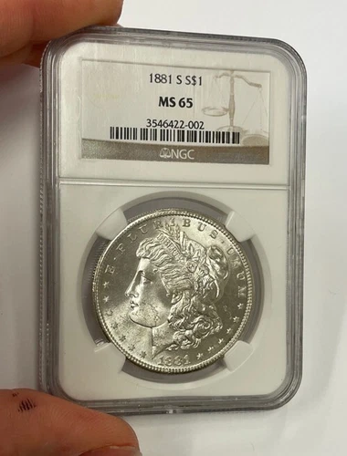 U.S. - 1881-S Silver Morgan Dollar (NGC MS 65) - Nice Coin