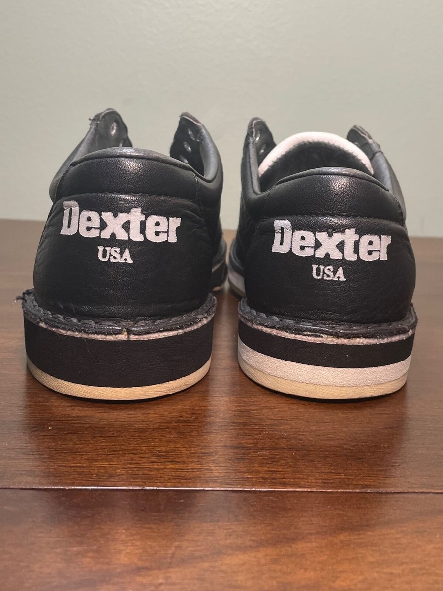 Vintage Dexter SST4 model B804-1 Womans 6.5 Black/White Leather Bowling  Shoes | eBay