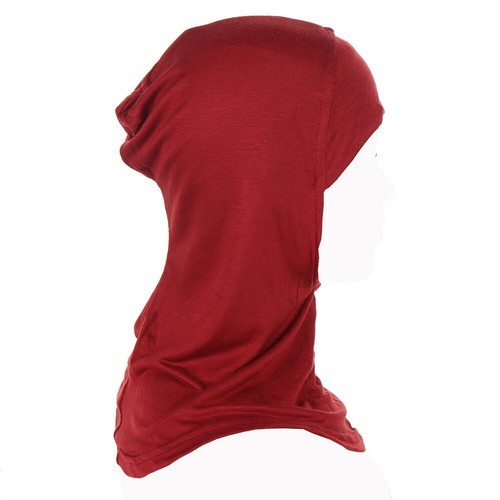 Women Muslim Hijab Bonnet Turban Inner Hat Underscarf Ninja Cap Headscarf Wrap - Picture 12 of 36