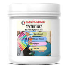 Screen Printing Ink White Fabric Inks 4 Litres,  for Fabric, Ideal Fabric Paint.