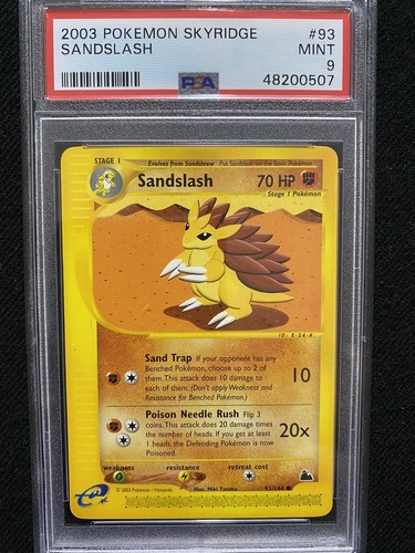Sandslash graded PSA 9 for sale on eBay