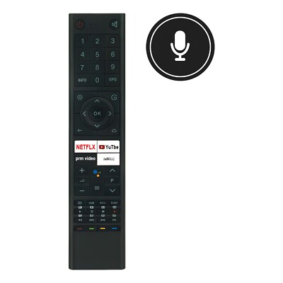 ANPPACH03ABBT Replace Voice Remote Control Fit For CHIQ TV U43G7H U50G7H U65H10