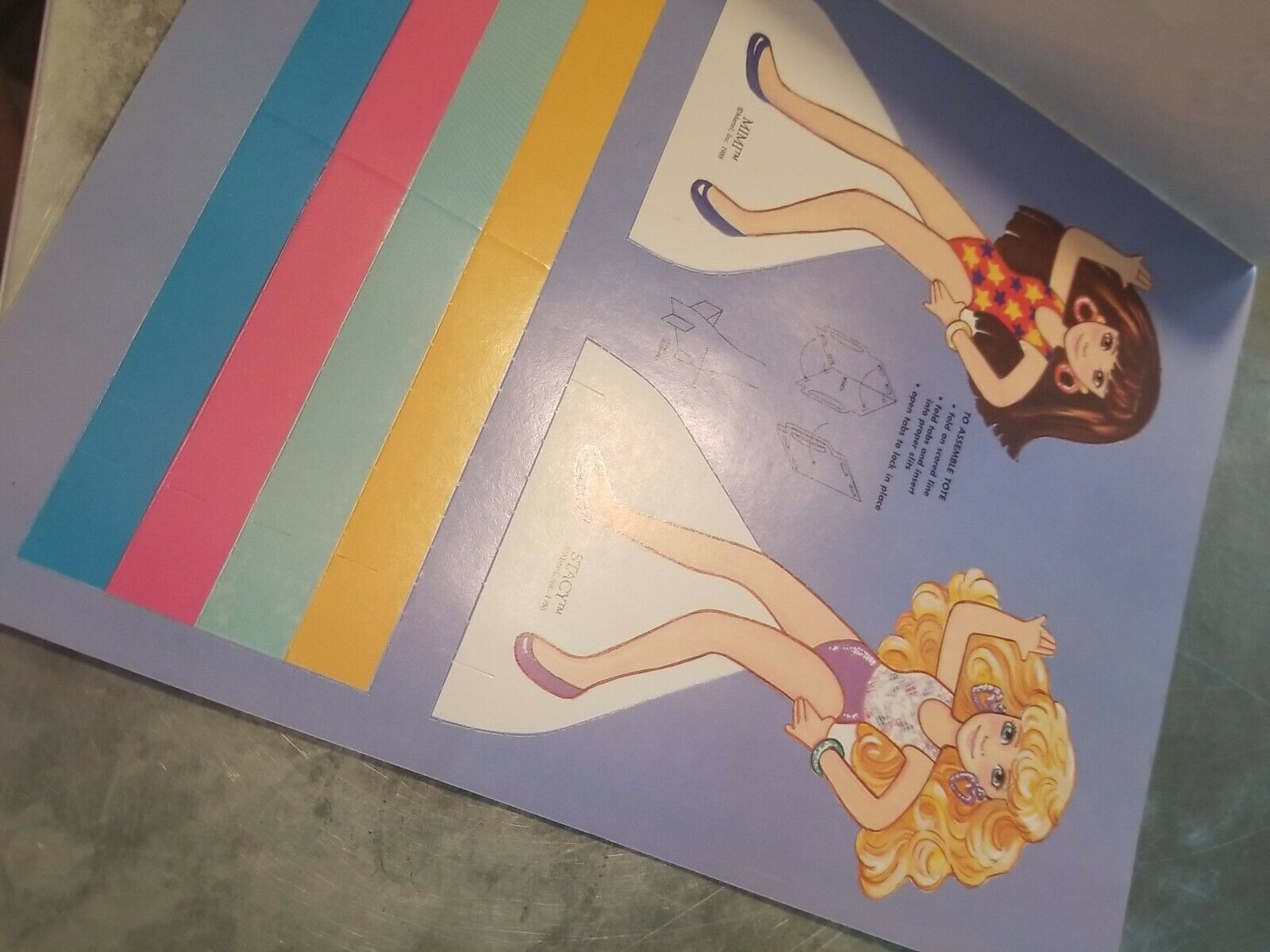 Rain bow awesomeness 0-0  Barbie paper dolls, Paper dolls, Paper dolls book