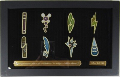 Badges and Pins Pokemon Black 2 and White 2 Badge Collection