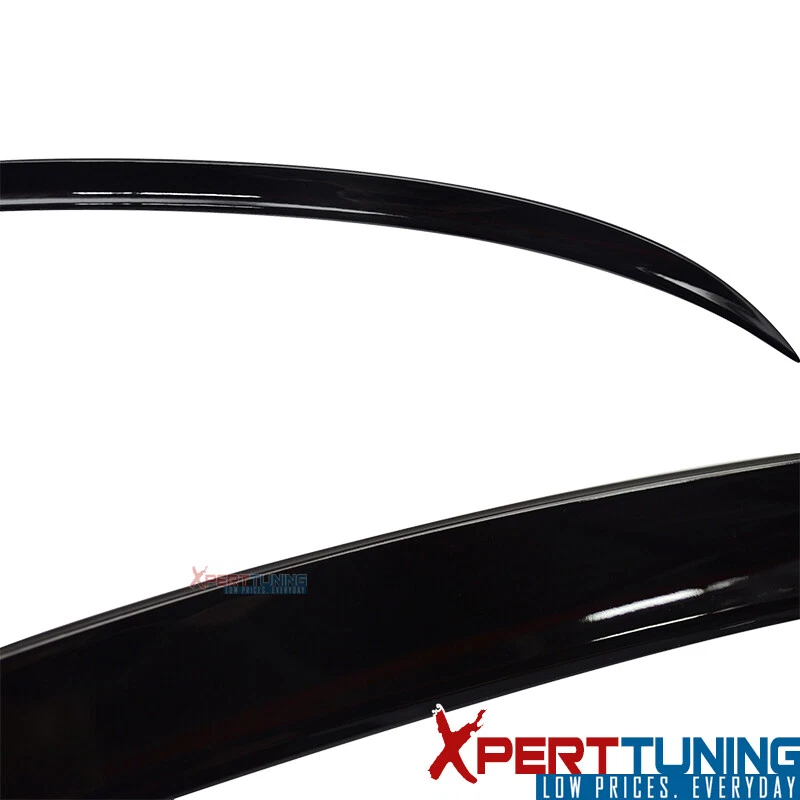 Fits 06-11 BMW 3-Series E90 M3 Style Painted #668 Jet Black Trunk Spoiler Wing Foto 2 de 4