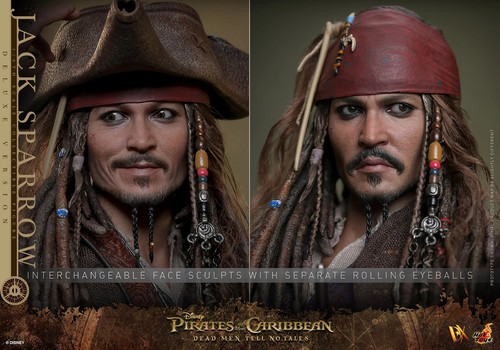 Hot Toys Pirates of the Caribbean DX38 Jack Sparrow Deluxe 1/6 Figure In Stock - Picture 21 of 21