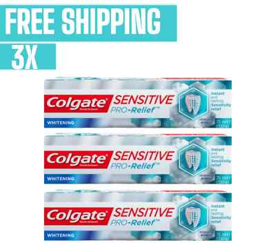 3X Colgate Sensitive PRO-Relief Repair (110g) WHITENING