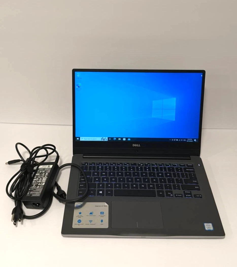Dell Intel Core i7 8th Gen. HDD + SSD PC Laptops & Netbooks for