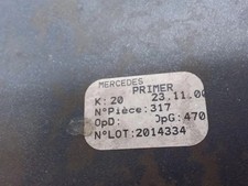 MERCEDES-BENZ A W168 Abzeichen auf der linken Seite des Fl&uuml;gels 20376071