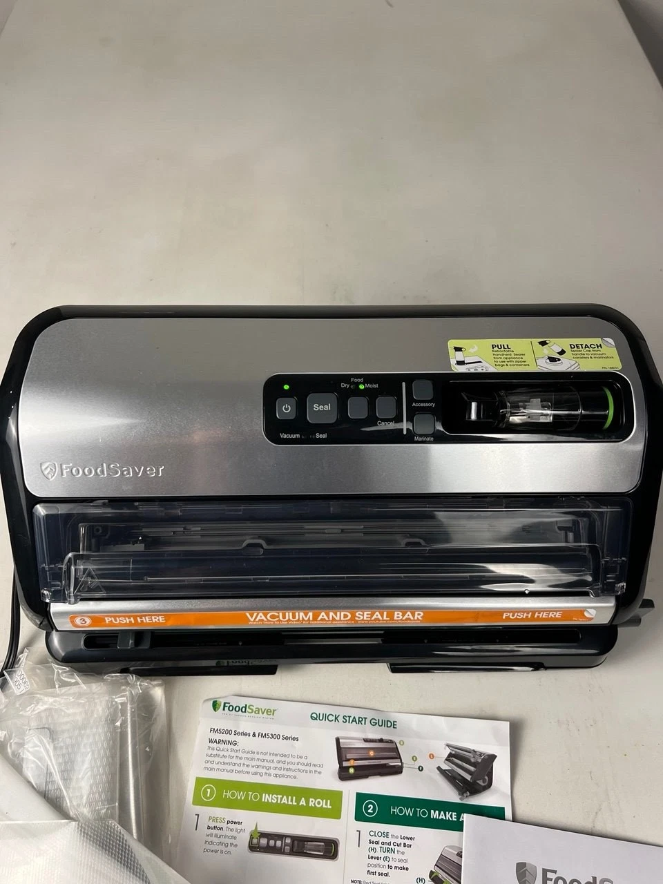 FoodSaver FM5440 Vacuum Sealer for Food Preservation